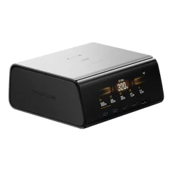 Stacja ładująca EcoFlow Rapid Pro, 320 W, 5 portów, czarna