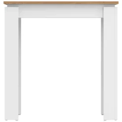 Stół rozkładany Meblomaster, 75-118 x 75 x 78 cm, dąb craft z białym