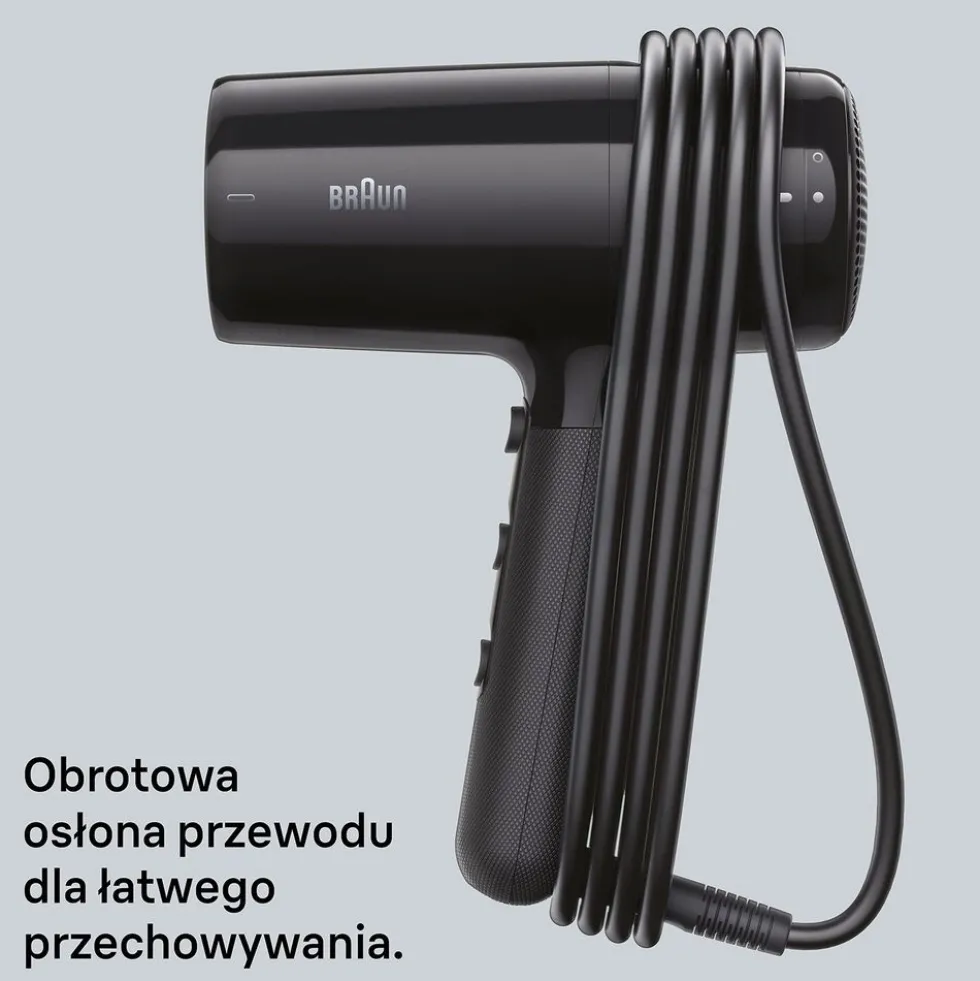 Suszarka Braun HD225E, 2200 W, czarna