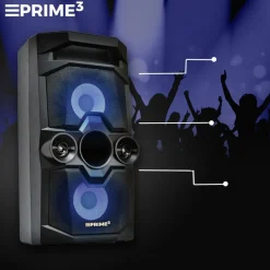 System audio z Bluetooth Prime3 “Onyx” APS41, funkcja karaoke
