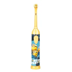 Szczoteczka oscylacyjna dla dzieci MPTech, Minionki, żółta