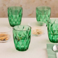 Szklanki Homla Luno, 4 sztuki, 280 ml, zielone