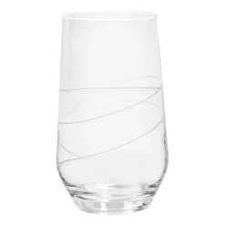 Szklanki wysokie Zwieger Spiral, 6 sztuk, 400 ml, transparentne