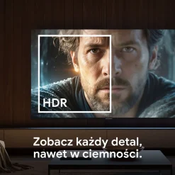 Telewizor 43” Blaupunkt 43QLW6000S, Smart TV WebOS, QLED 4K, bezramkowy