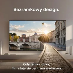 Telewizor 43” Blaupunkt 43QLW6000S, Smart TV WebOS, QLED 4K, bezramkowy