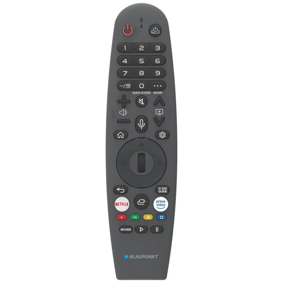 Telewizor 43” Blaupunkt 43ULW6000S, Smart TV WebOS, D-LED, 4K UHD, bezramkowy