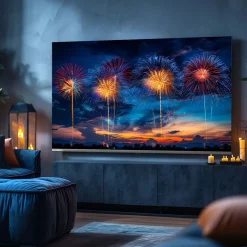 Telewizor 55” CHiQ U55QM9, bezramkowy, 4K Ultra HD, Google TV