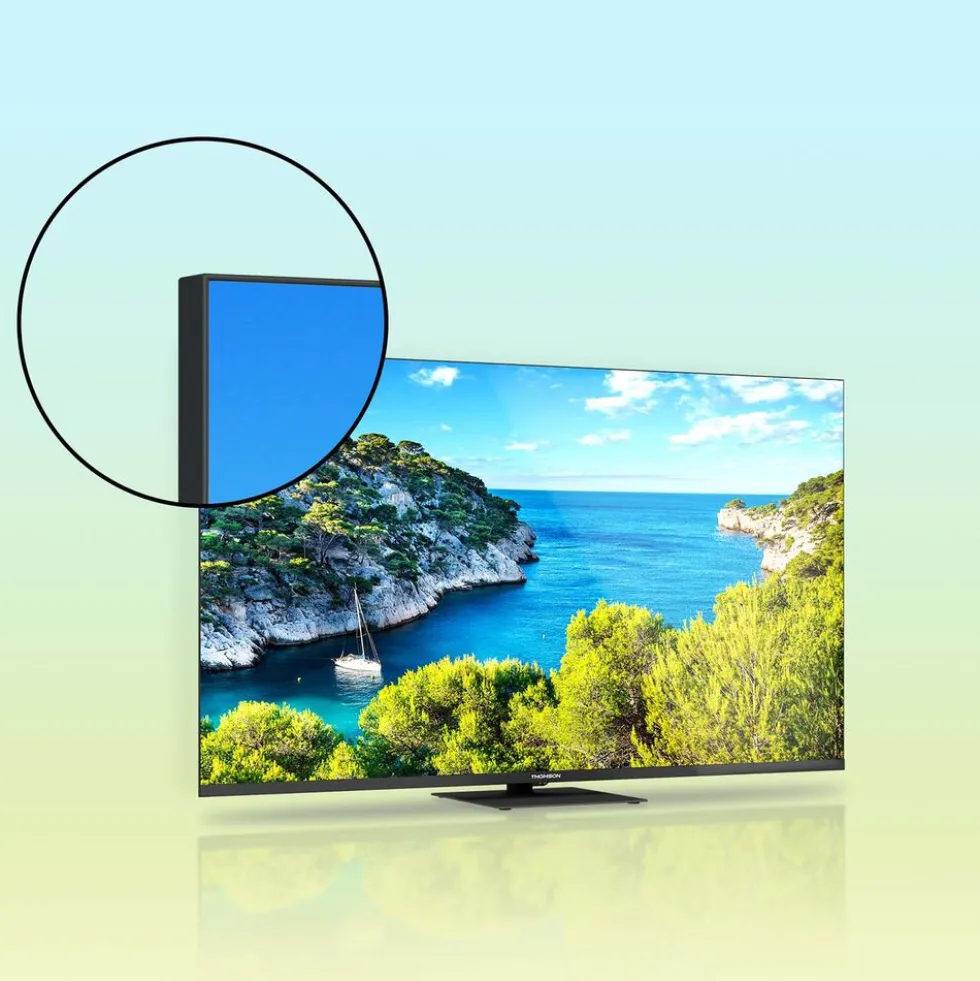 Telewizor 55” Thomson 55UG5C14, Google TV, 4K UHD, bezramkowy