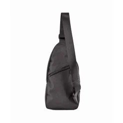 Torba męska crossbody Wings Brant BRT03, 17 x 6 x 35 cm, 3 l, czarna