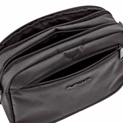 Torba męska crossbody Wings Brant BRT01, 28 x 9 x 21 cm, 5 l, czarna