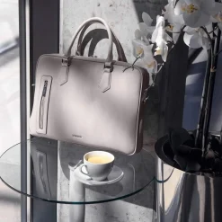 Torba na laptopa Fashion Collection, damska, szara