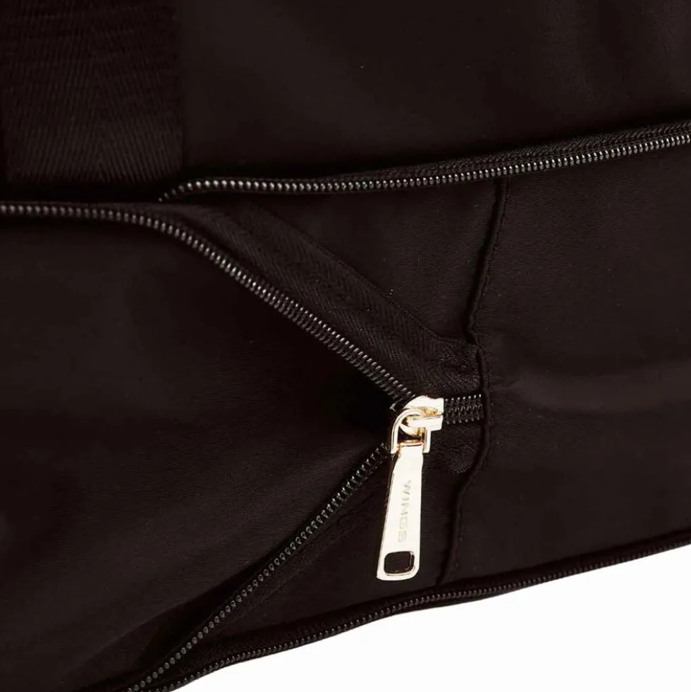 Torba z poszerzanym dnem Wings Rosella, 15/25 l, czarna