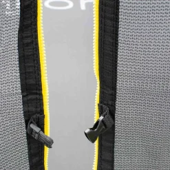 Trampolina Jumi Motion 8FT, 244 cm, z siatką zewnętrzną, zielona