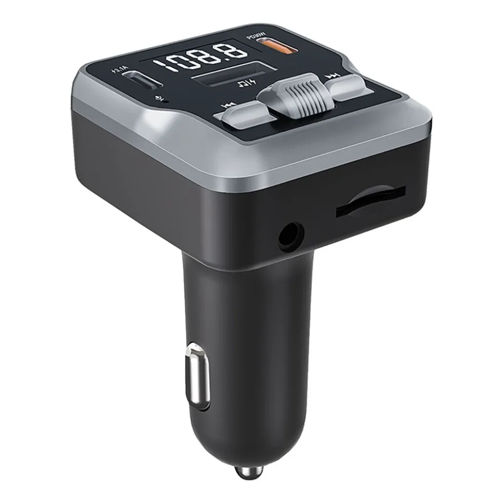 Transmiter FM Extralink Smart Life, Bluetooth, ładowarka USB, slot na kartę pamięci