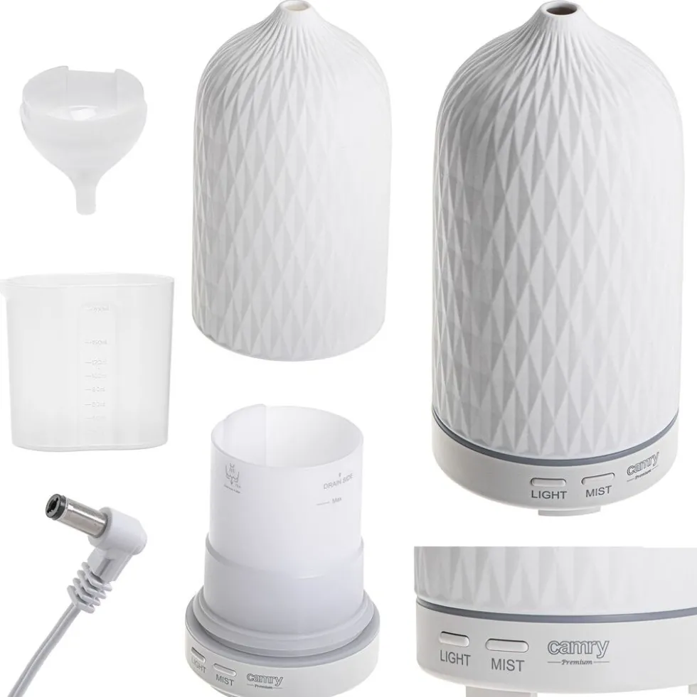 Ultradźwiękowy dyfuzor zapachowy 3 w 1 Camry CR7970, 100 ml