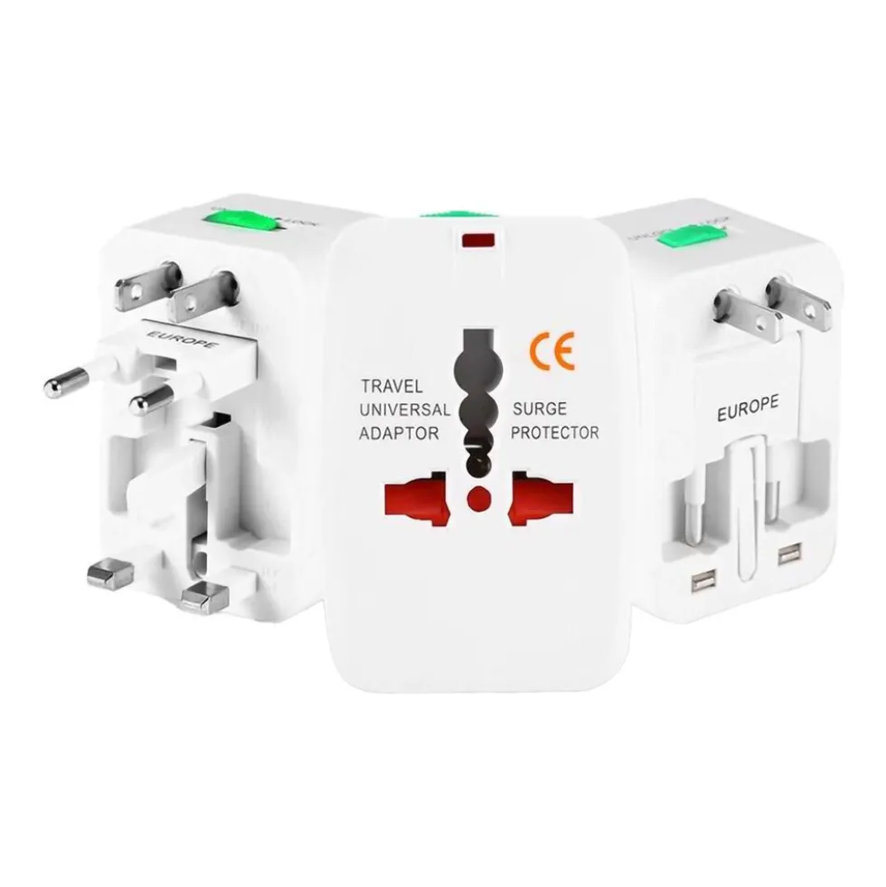Uniwersalny adapter turystyczny Blaupunkt, do 150 krajów
