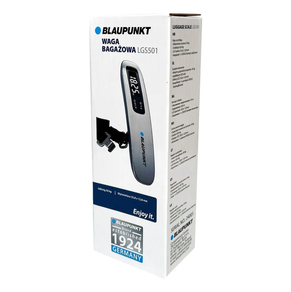 Waga bagażowa Blaupunkt LGS501, cyfrowa