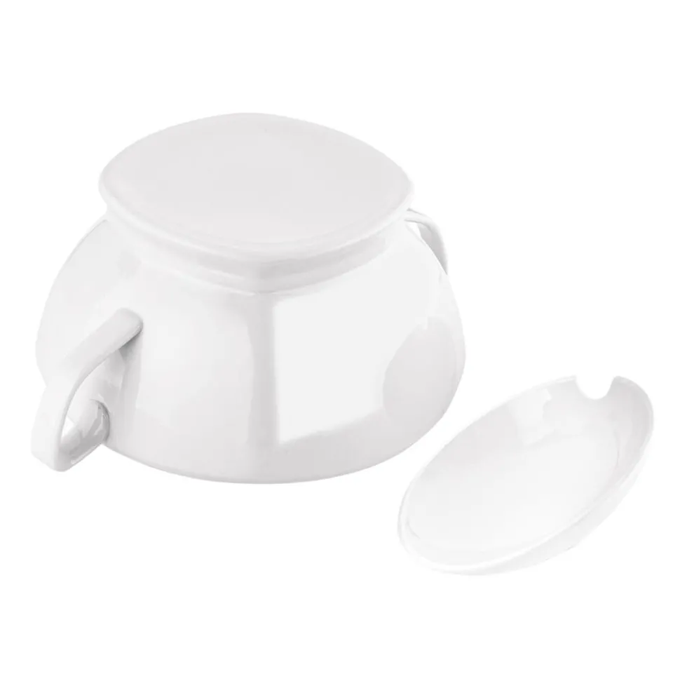 Waza do zupy z porcelany Tadar, 2,5 l, biała