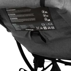 Wózek spacerowy Kidnort Fjällräv, do 22 kg, szary
