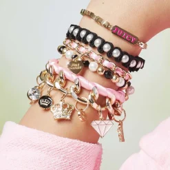 Zestaw do bransoletek Make It Real Juicy Couture Chains & Charms, na 5 bransoletek