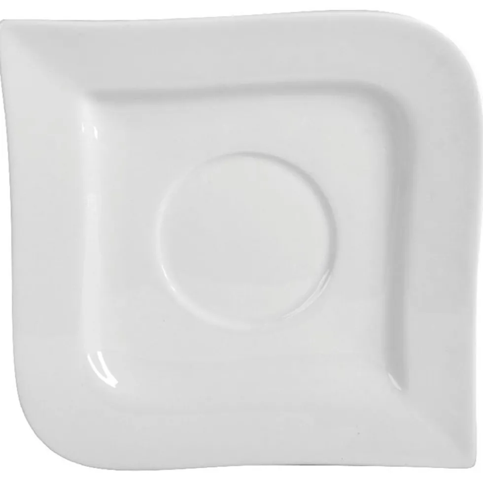 Zestaw do kawy i herbaty CHIARO, dla 6 osób, 12 elementów, porcelanowy