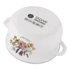 Zestaw garnków emaliowanych Tadar Herbal, 16/18/20/22 cm, z pokrywkami