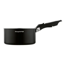 Zestaw garnków Konighoffer Spinel Black, 16/18/20 cm, odpinana rączka, czarne