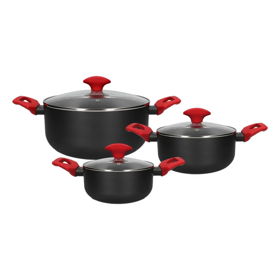 Zestaw garnków Zwieger Carmina, 6 elementów, aluminium