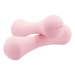 Zestaw hantli Spokey Bone, 2 x 2 kg, różowe