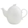 Zestaw kawowy z porcelany na 6 osób Ambition Giro, 17 elementów, biały
