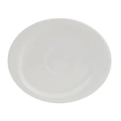 Zestaw kawowy z porcelany na 6 osób Ambition Giro, 17 elementów, biały