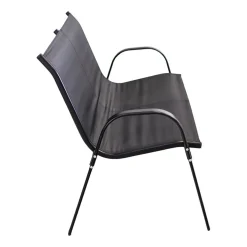 Zestaw mebli ogrodowych Jumi Fiesta, stolik, sofa, 2 krzesła, czarny