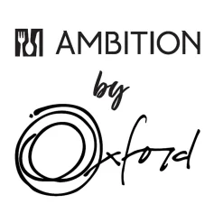 Zestaw obiadowy na 4 osoby Ambition by Oxford, 12 elementów, szary