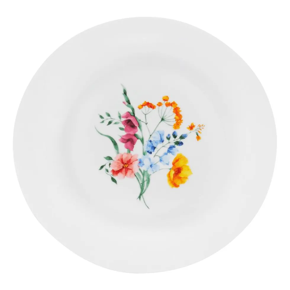 Zestaw obiadowy z porcelany Domotti Lili, na 6 osób, 18 elementów