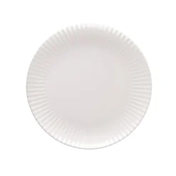 Zestaw obiadowy z porcelany na 6 osób Lubiana Daisy, 18 elementów, biały