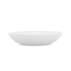 Zestaw obiadowy z porcelany na 6 osób Lubiana Modern, 18 elementów, biały