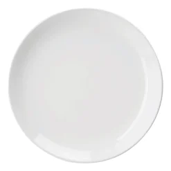 Zestaw obiadowy z porcelany na 6 osób MG Home Classic, 18 elementów, biały
