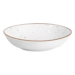Zestaw obiadowy z porcelany na 6 osób MG Home Gemma, 18 elementów, biały