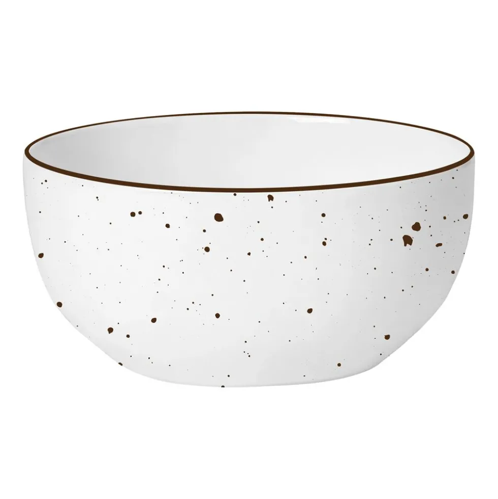Zestaw obiadowy z porcelany na 4 osoby MG Home Gemma, 12 elementów, biały
