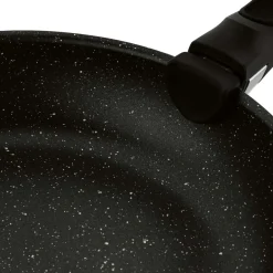 Zestaw patelni Konighoffer Spinel Black, 20/24/28 cm, odpinana rączka, czarne