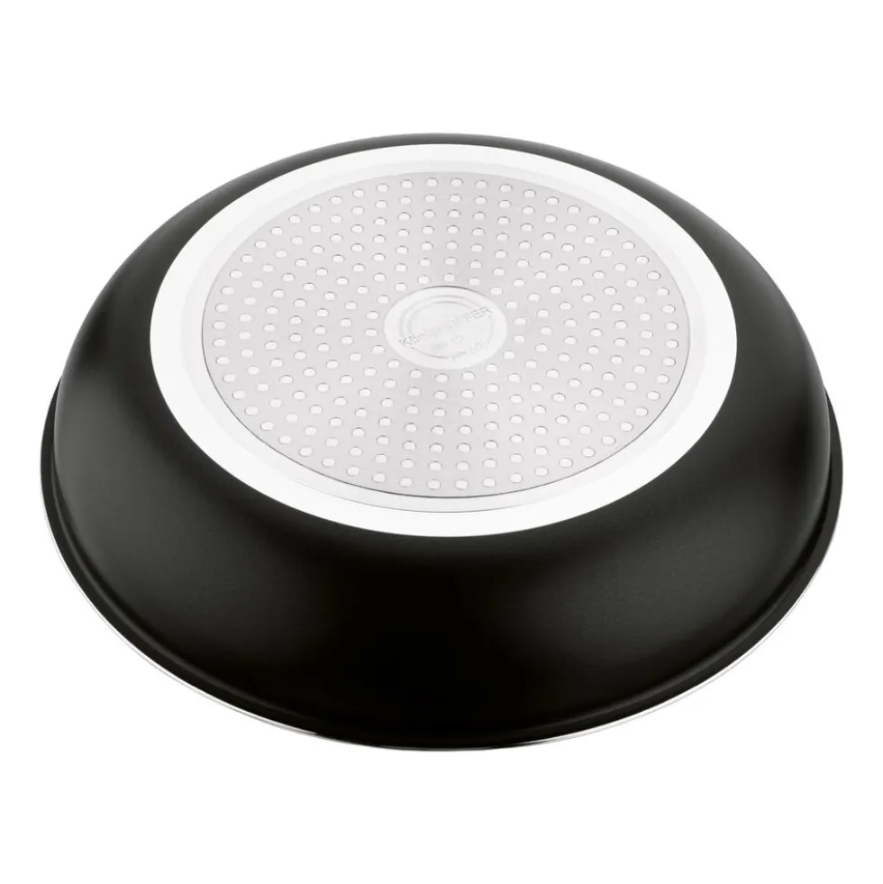 Zestaw patelni Konighoffer Spinel Black, 20/24/28 cm, odpinana rączka, czarne