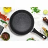 Zestaw patelni MG Home Lukka, 3 elementy, czarne