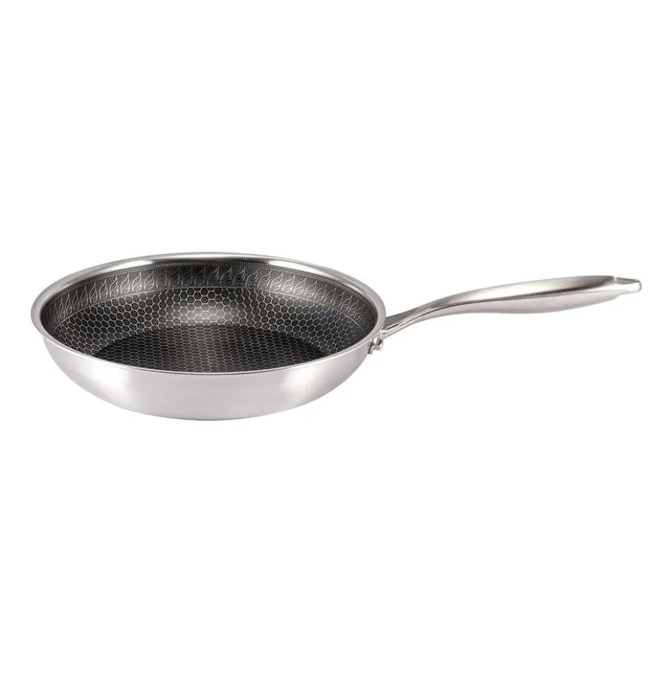 Zestaw patelni stalowych MG Home Maestro, 2 elementy, srebrne