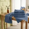 Zestaw ręczników frotte Art Soft Home Olimp, 500 g/m², 3 szt., niebieskie