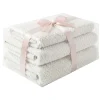 Zestaw ręczników frotte Art Soft Home Gracia, 500 g/m², 3 szt., białe