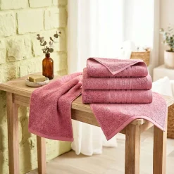 Zestaw ręczników frotte Art Soft Home Olimp, 500 g/m², 3 szt., różowe
