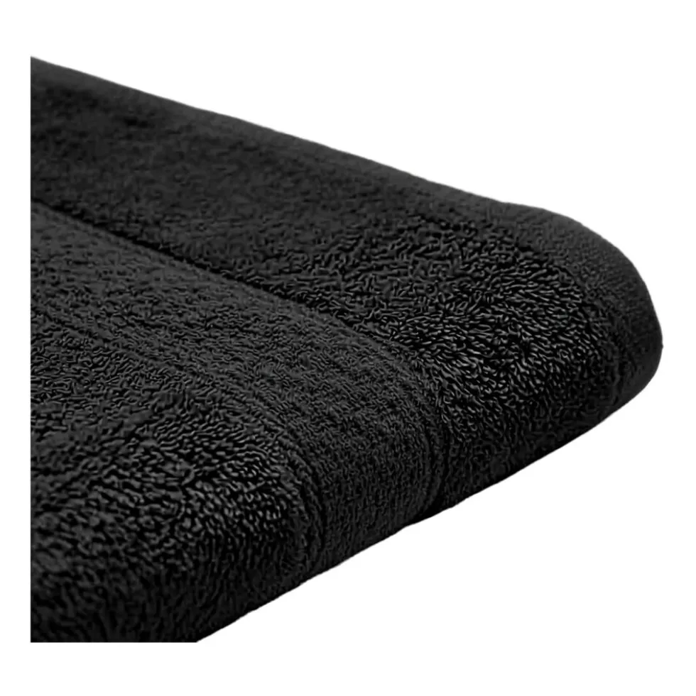 Zestaw ręczników frotte Art Soft Home, 460 g/m², 8 szt., czarne