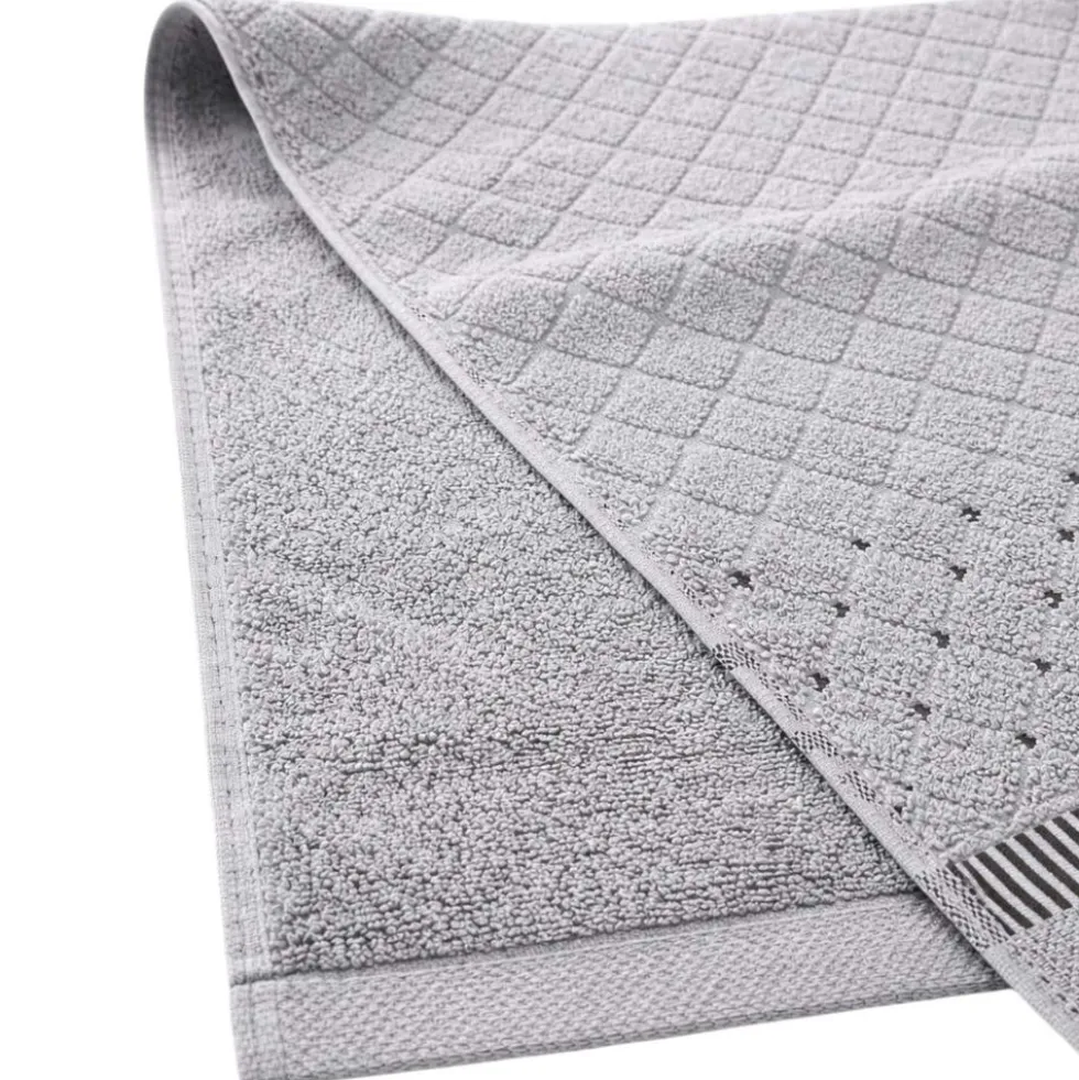 Zestaw ręczników frotte Art Soft Home Diamante, 500 g/m², 3 szt., szare