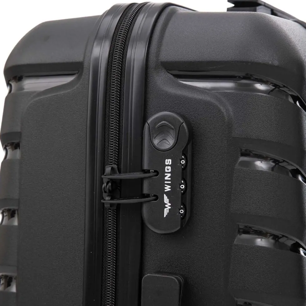 Zestaw walizek Wings Phoenix, 3 szt., czarne