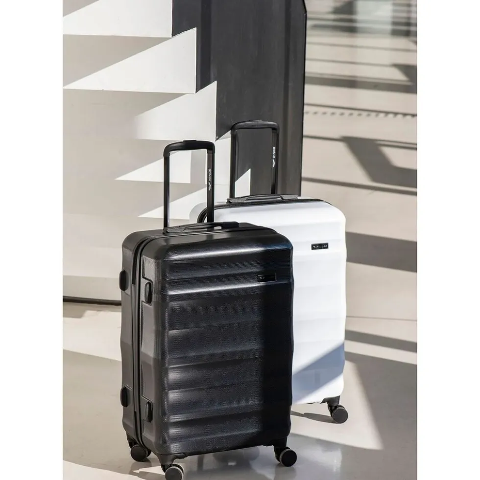 Zestaw walizek Wings Vulture Black, 3 szt., czarne